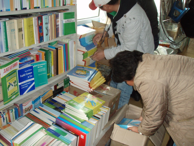 Teachers bying textbooks