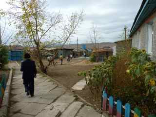 View of the khashaa from school entrance
